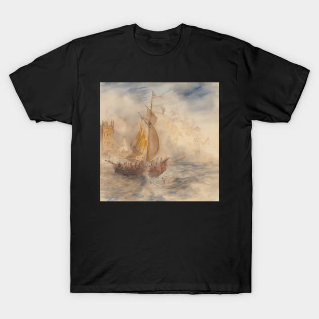 J.M.W. Turner drawing T-Shirt by ComicsFactory